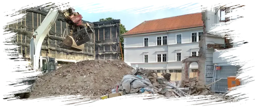 Zusätzlich erforderliche Abbrucharbeiten